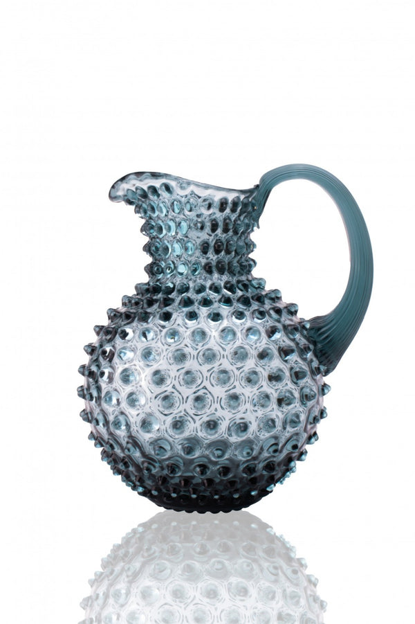 Paris Hobnail jug steel blue 2L