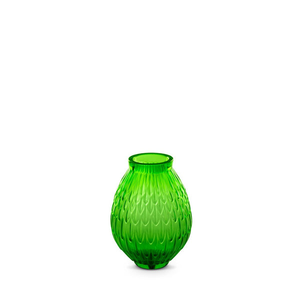 Plumes vase amazon green small