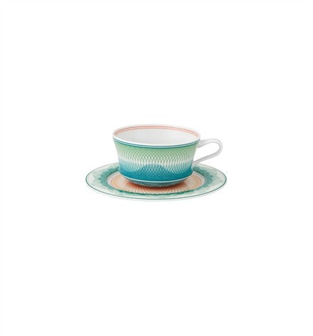 Treasure tea cup and saucer