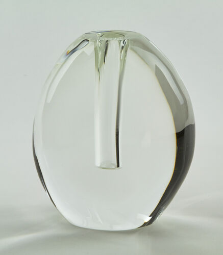 Crystal bud vase bubble