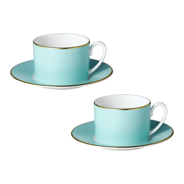 Charlotte  tea cup and saucer set x 2