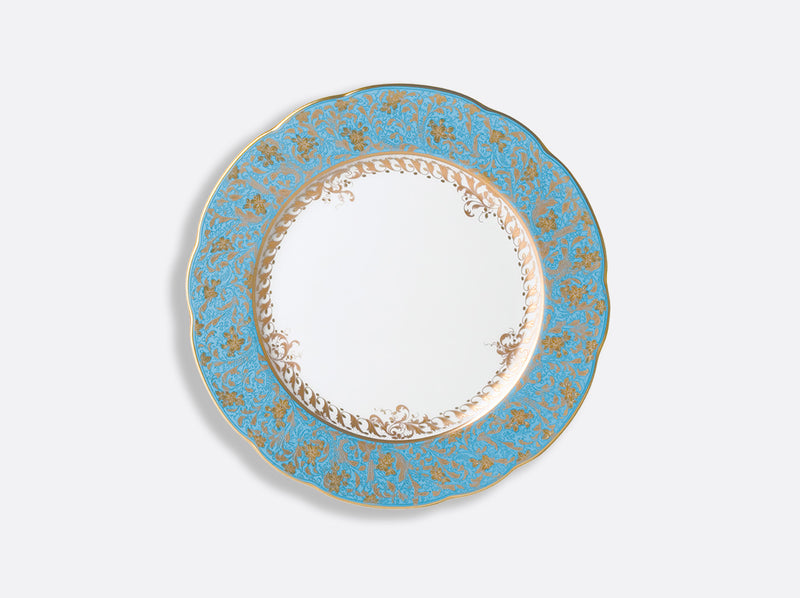 Eden turquoise dinner plate