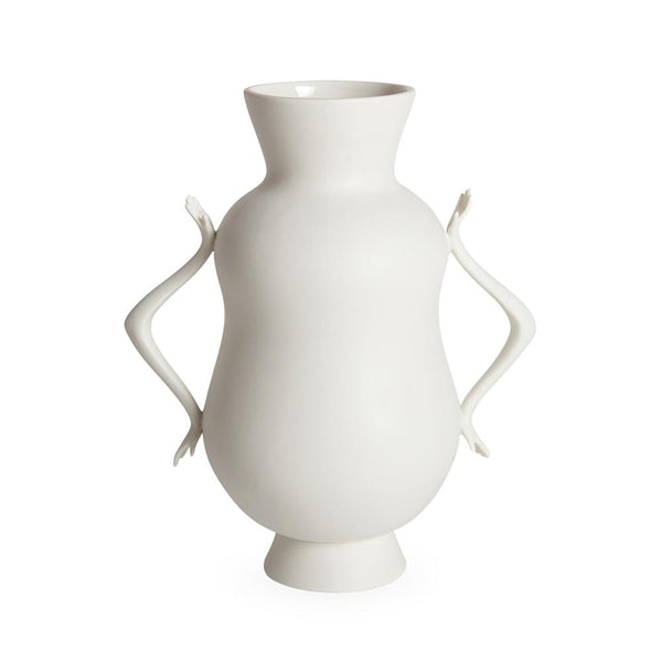 Eve Double Vase White