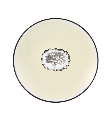 Herbariae salad plate yellow