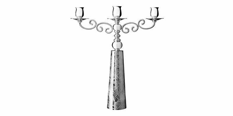 Jardin d'eden candelabro 3 luces