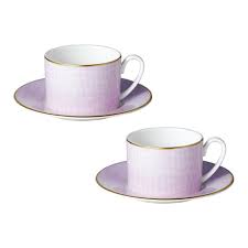 Layla tea cups and saucers  set x2