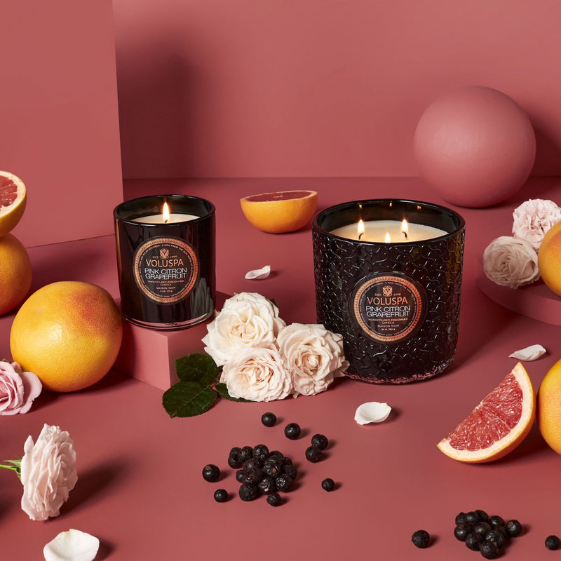 Pink citron luxe candle 30 oz