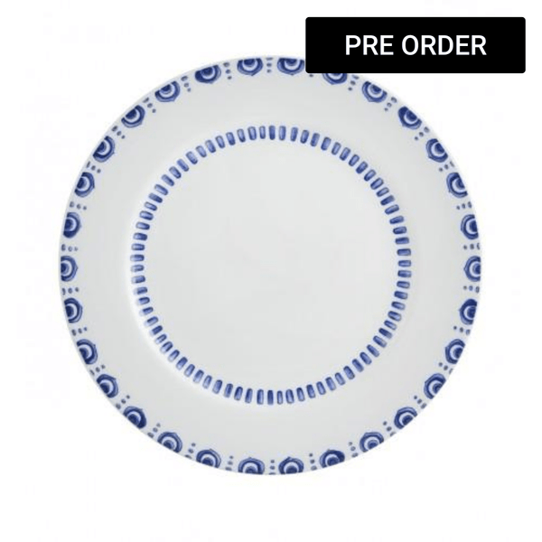 Azure dinner plate