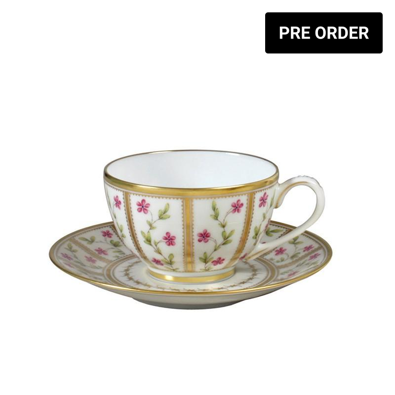 Roseraie tea cup and saucer
