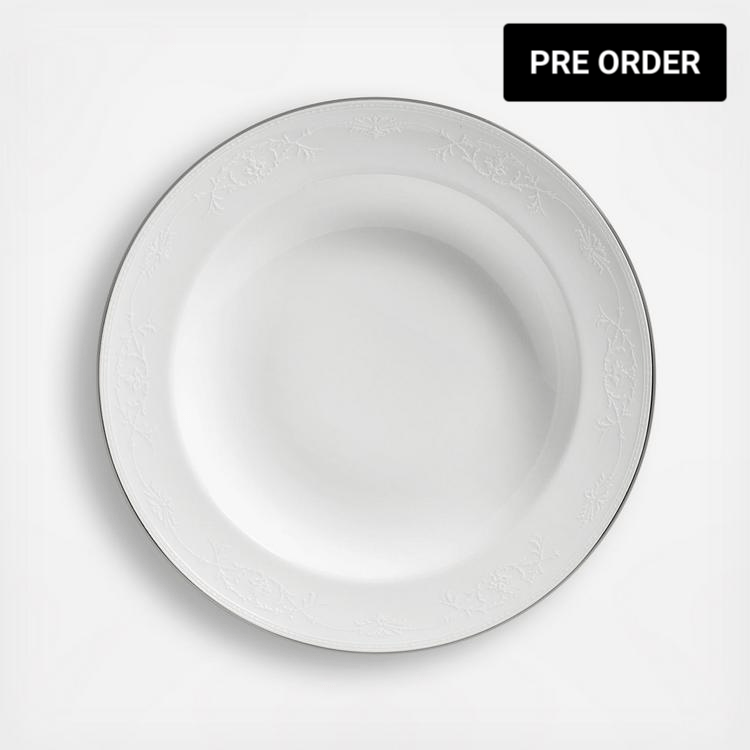 English lace soup plate