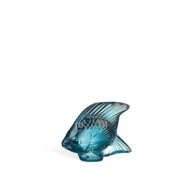Fish turquoise luster